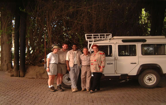 The Safari Gang with Adrian
